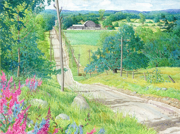 Over the Hills and Far Away by Glen Loates