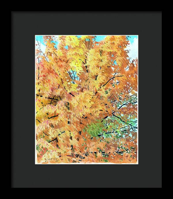 Fall Breeze — Framed Piece