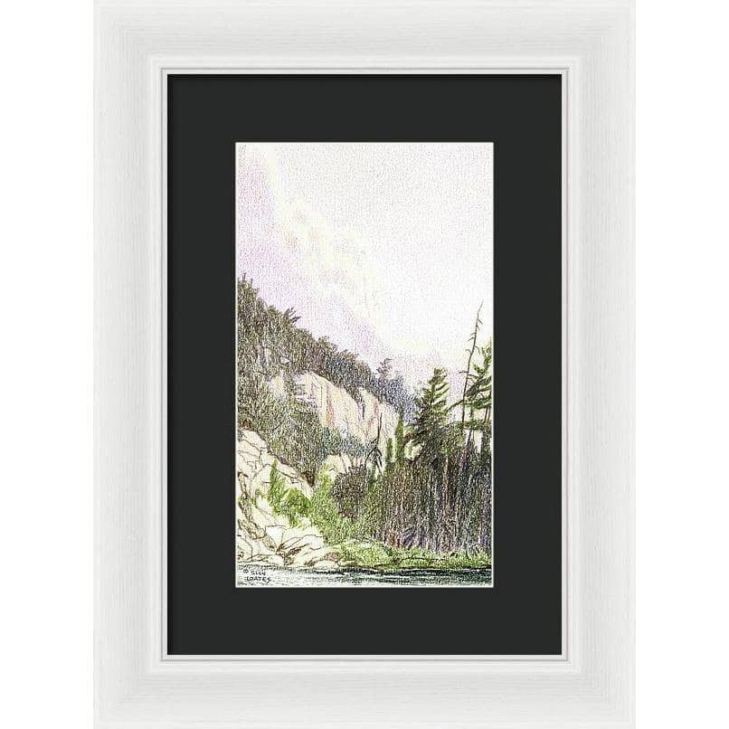 After the Storm in Temagami - 7"x 12" Framed Print | Artwork by Glen Loates