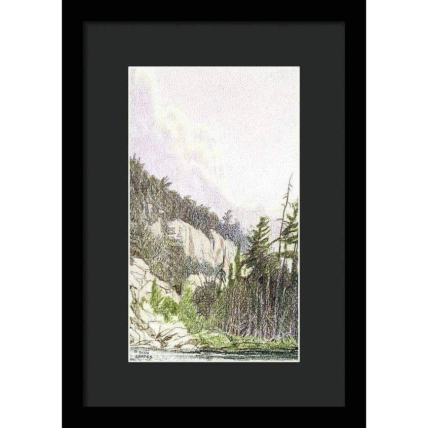After the Storm in Temagami - 7"x 12" Framed Print | Artwork by Glen Loates