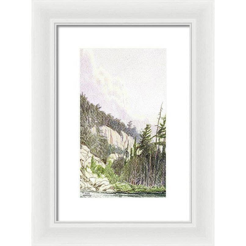 After the Storm in Temagami - 7"x 12" Framed Print | Artwork by Glen Loates