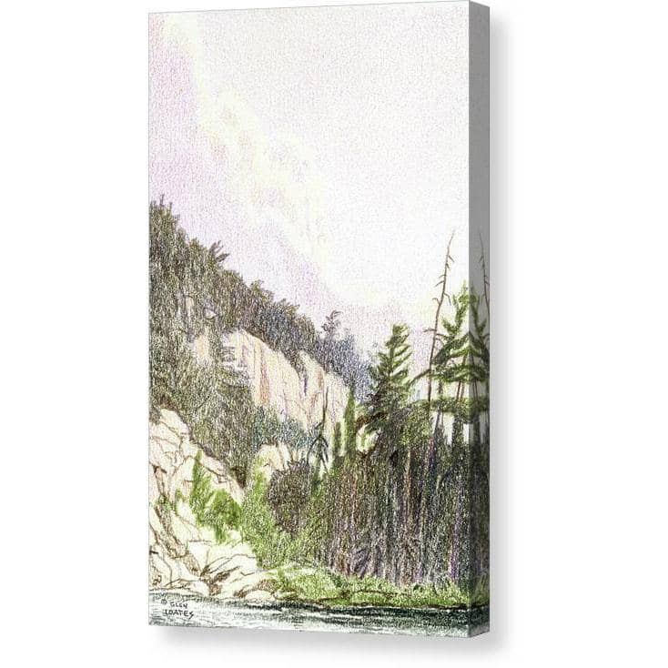 After the Storm in Temagami - Canvas Print | Artwork by Glen Loates
