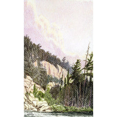 After the Storm in Temagami, the original by Glen Loates