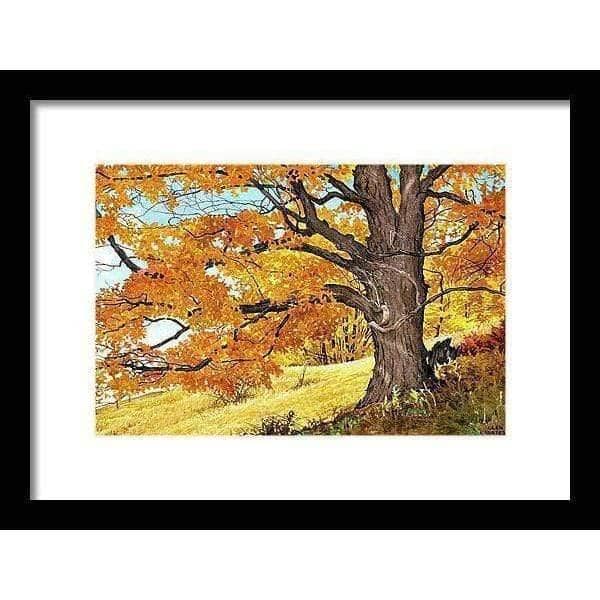 Autumn Day - Framed Print | Artwork by Glen Loates