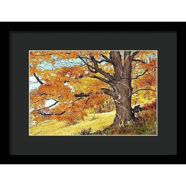 Autumn Day - Framed Print | Artwork by Glen Loates