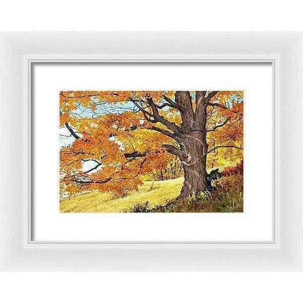 Autumn Day - Framed Print | Artwork by Glen Loates