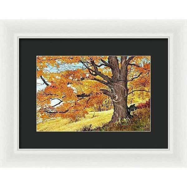 Autumn Day - Framed Print | Artwork by Glen Loates
