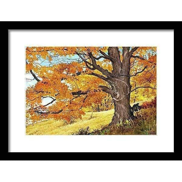 Autumn Day - Framed Print | Artwork by Glen Loates