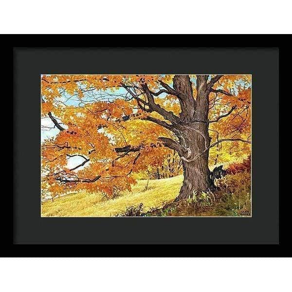 Autumn Day - Framed Print | Artwork by Glen Loates
