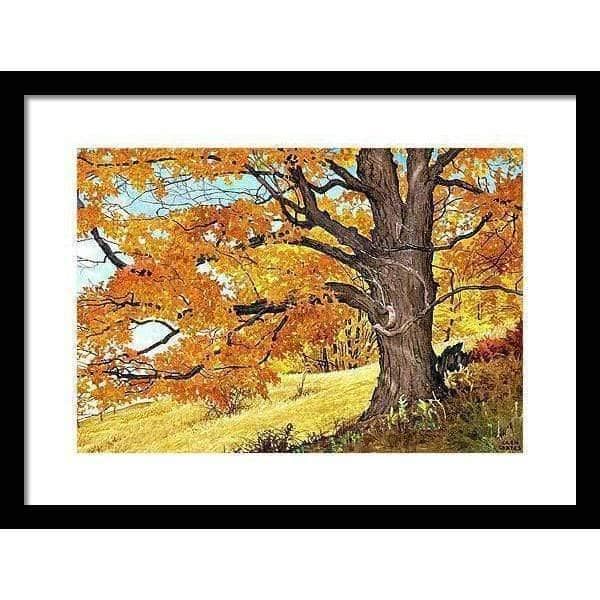 Autumn Day - Framed Print | Artwork by Glen Loates