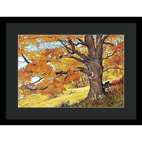 Autumn Day - Framed Print | Artwork by Glen Loates