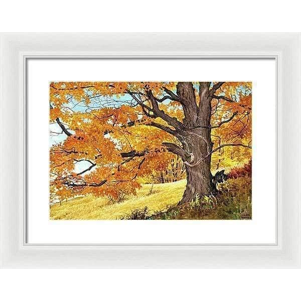 Autumn Day - Framed Print | Artwork by Glen Loates