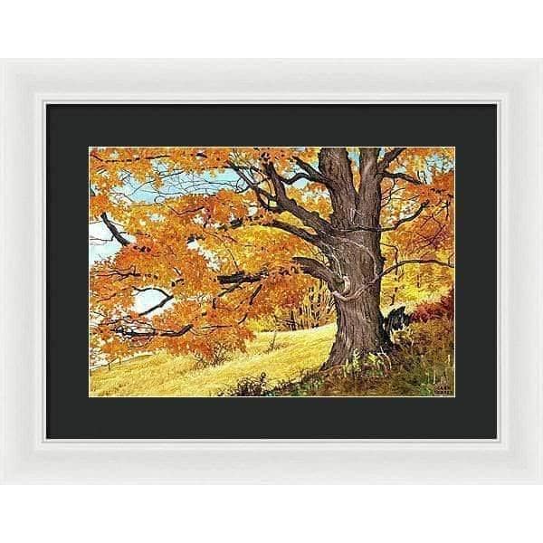 Autumn Day - Framed Print | Artwork by Glen Loates