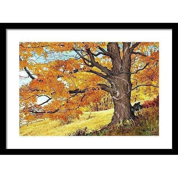 Autumn Day - Framed Print | Artwork by Glen Loates