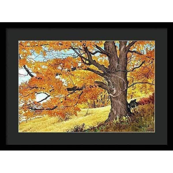 Autumn Day - Framed Print | Artwork by Glen Loates