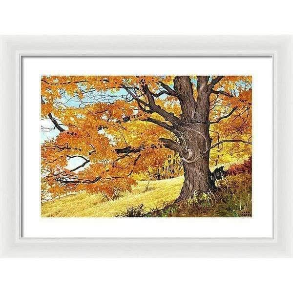 Autumn Day - Framed Print | Artwork by Glen Loates