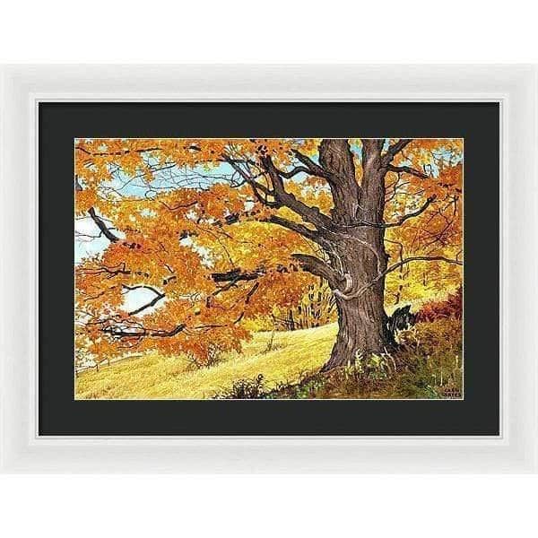 Autumn Day - Framed Print | Artwork by Glen Loates