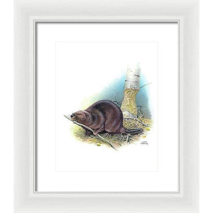 Building Our Future - Framed Print | Artwork by Glen Loates
