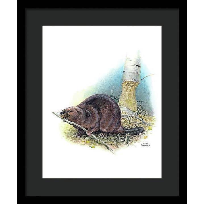 Building Our Future - Framed Print | Artwork by Glen Loates