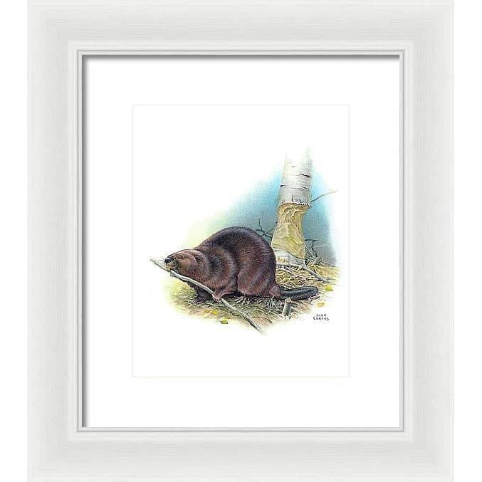 Building Our Future - Framed Print | Artwork by Glen Loates