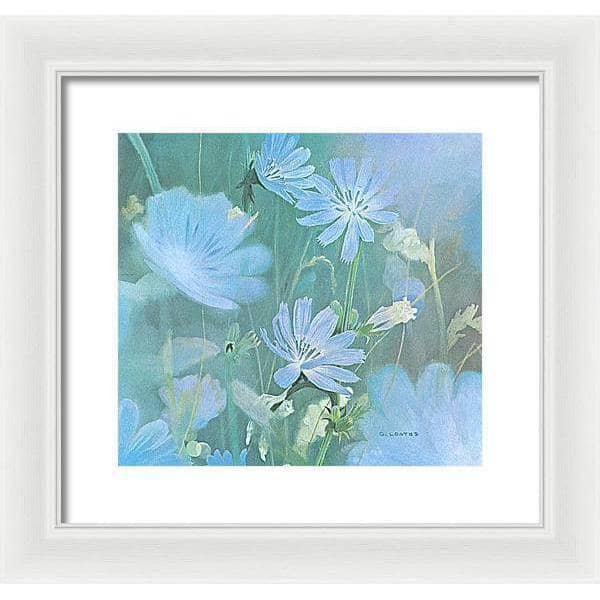 Chicories - Framed Print | Artwork by Glen Loates