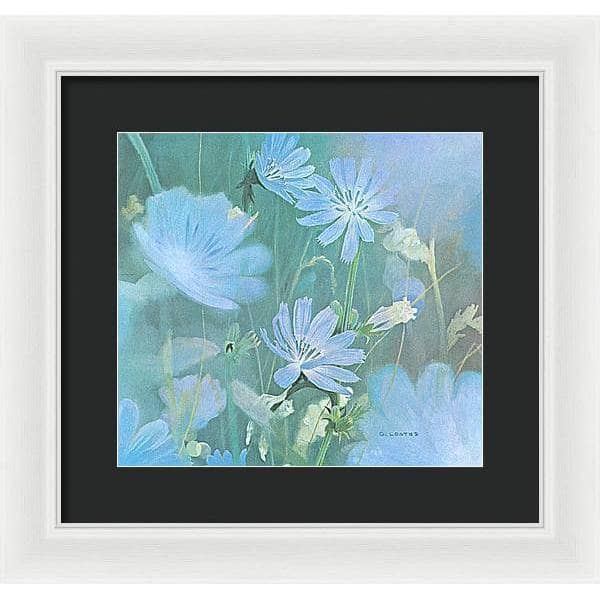 Chicories - Framed Print | Artwork by Glen Loates