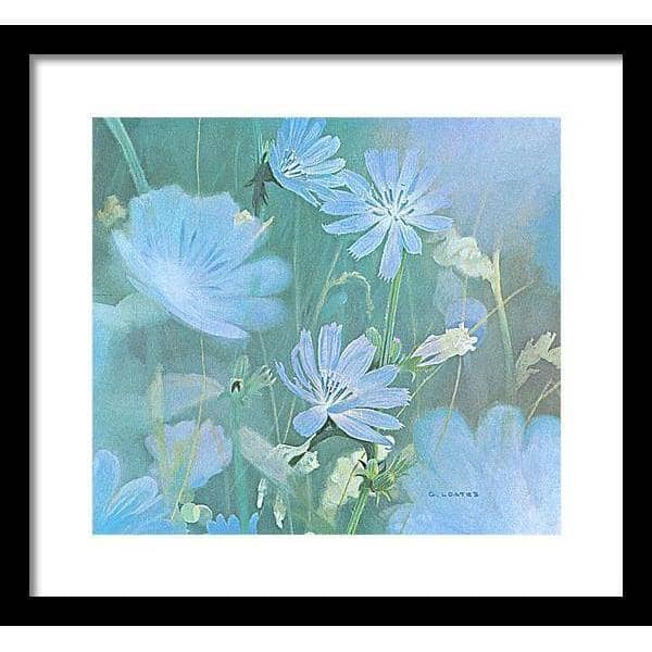 Chicories - Framed Print | Artwork by Glen Loates