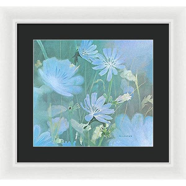 Chicories - Framed Print | Artwork by Glen Loates