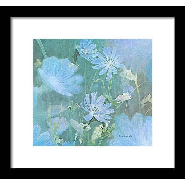Chicories - Framed Print | Artwork by Glen Loates