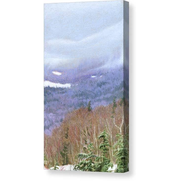 Cloud Bank - Canvas Print | Artwork by Glen Loates