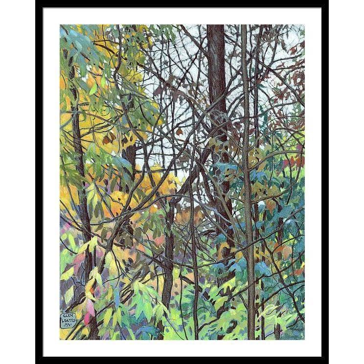 Fall Tapestry - Framed Print | Artwork by Glen Loates