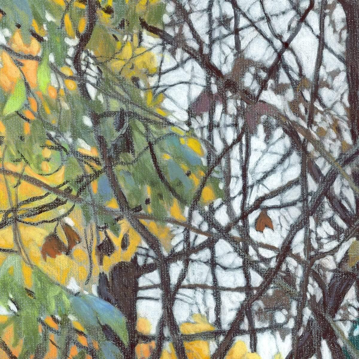 Fall Tapestry - Framed Print | Artwork by Glen Loates