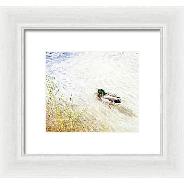 Into The Shallows - Framed Print | Artwork by Glen Loates