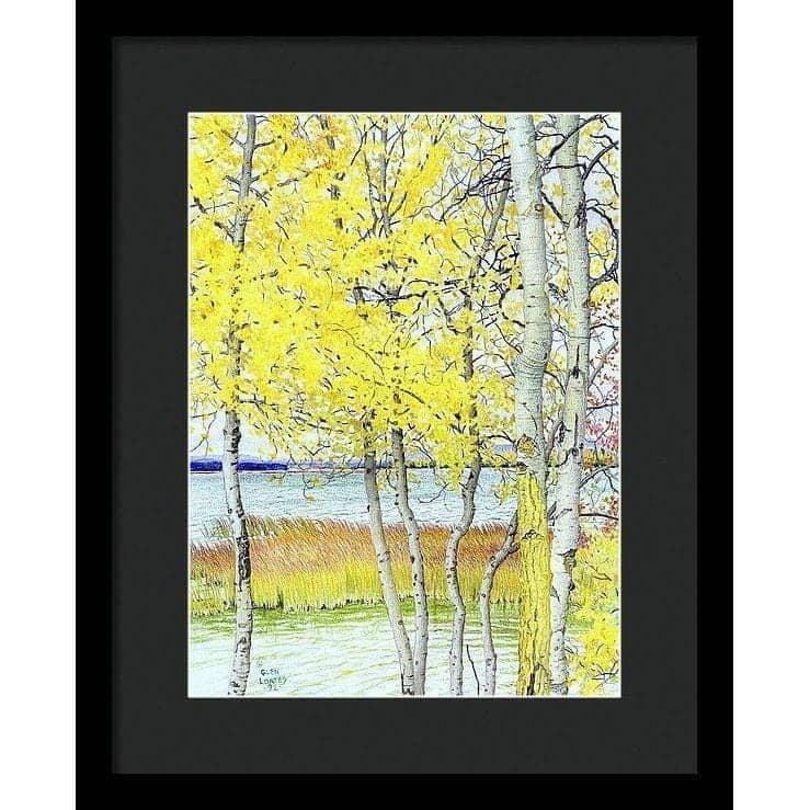 Lac Cardinal Peace River - Framed Print | Artwork by Glen Loates