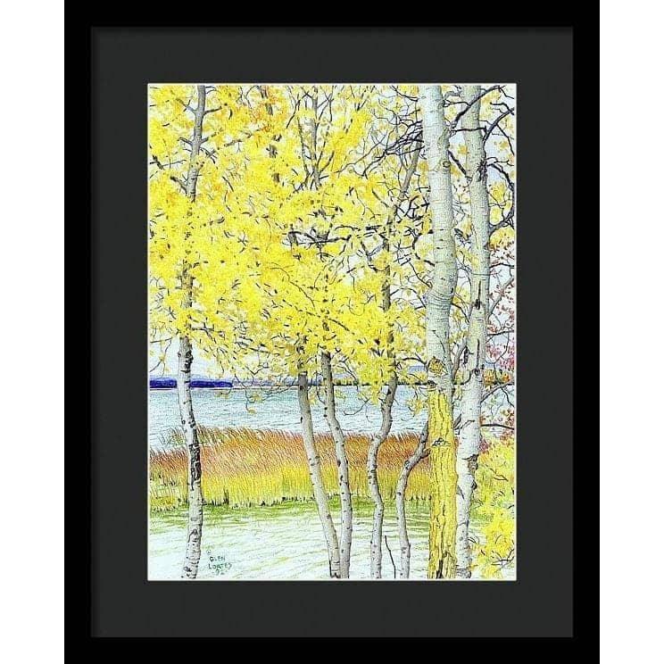Lac Cardinal Peace River - Framed Print | Artwork by Glen Loates