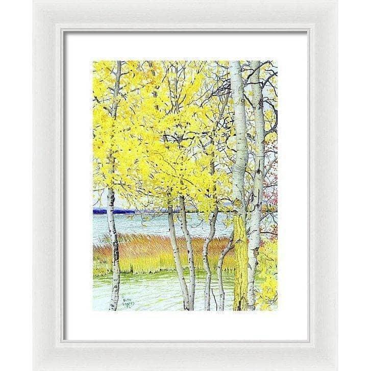 Lac Cardinal Peace River - Framed Print | Artwork by Glen Loates