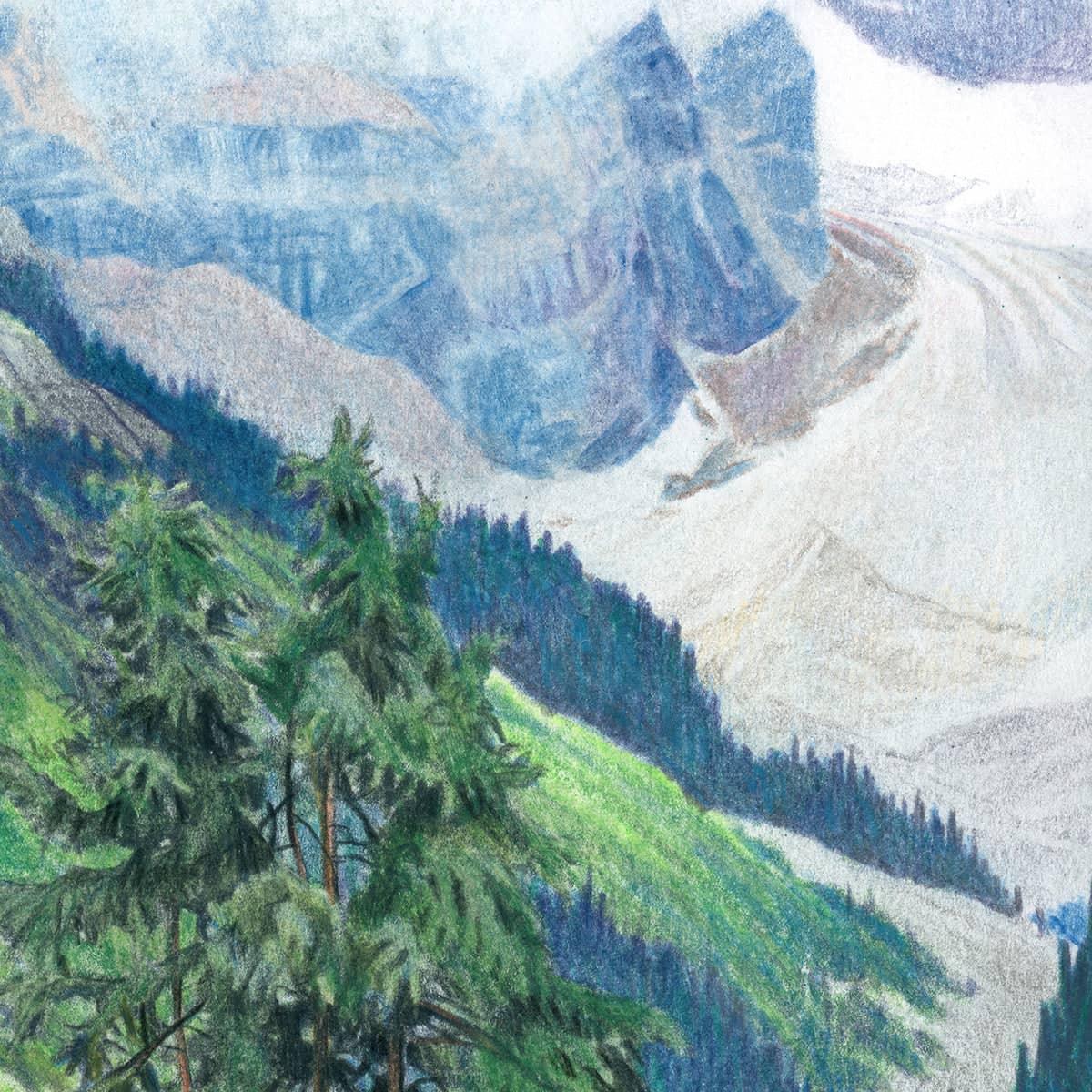 Lake Louise Alberta - Canvas Print | Artwork by Glen Loates