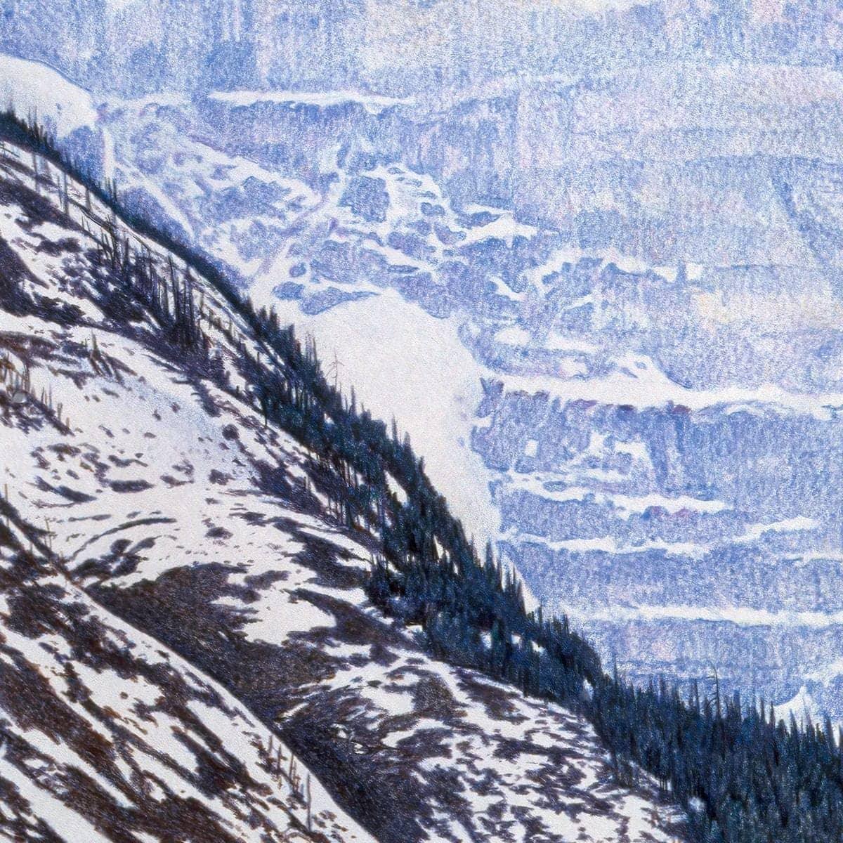 Lake Louise - Canvas Print | Artwork by Glen Loates