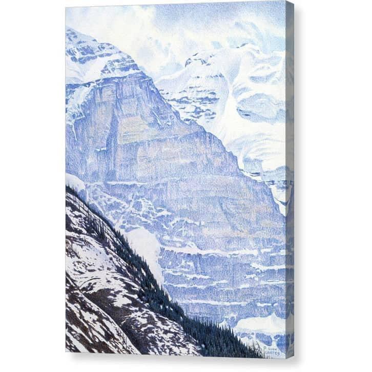 Lake Louise - Canvas Print | Artwork by Glen Loates