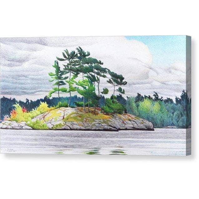 Northern Tribute - Canvas Print | Artwork by Glen Loates