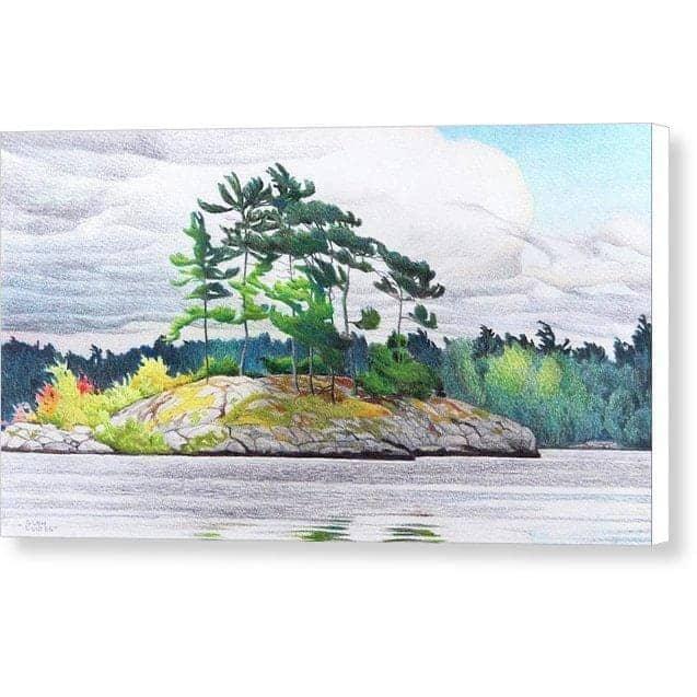 Northern Tribute - Canvas Print | Artwork by Glen Loates
