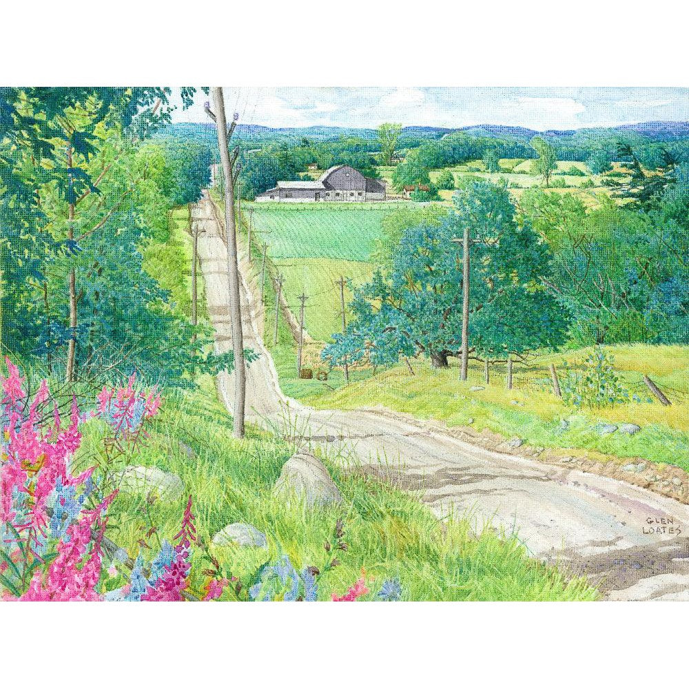 Over the Hills and Far Away - Canvas Print | Artwork by Glen Loates