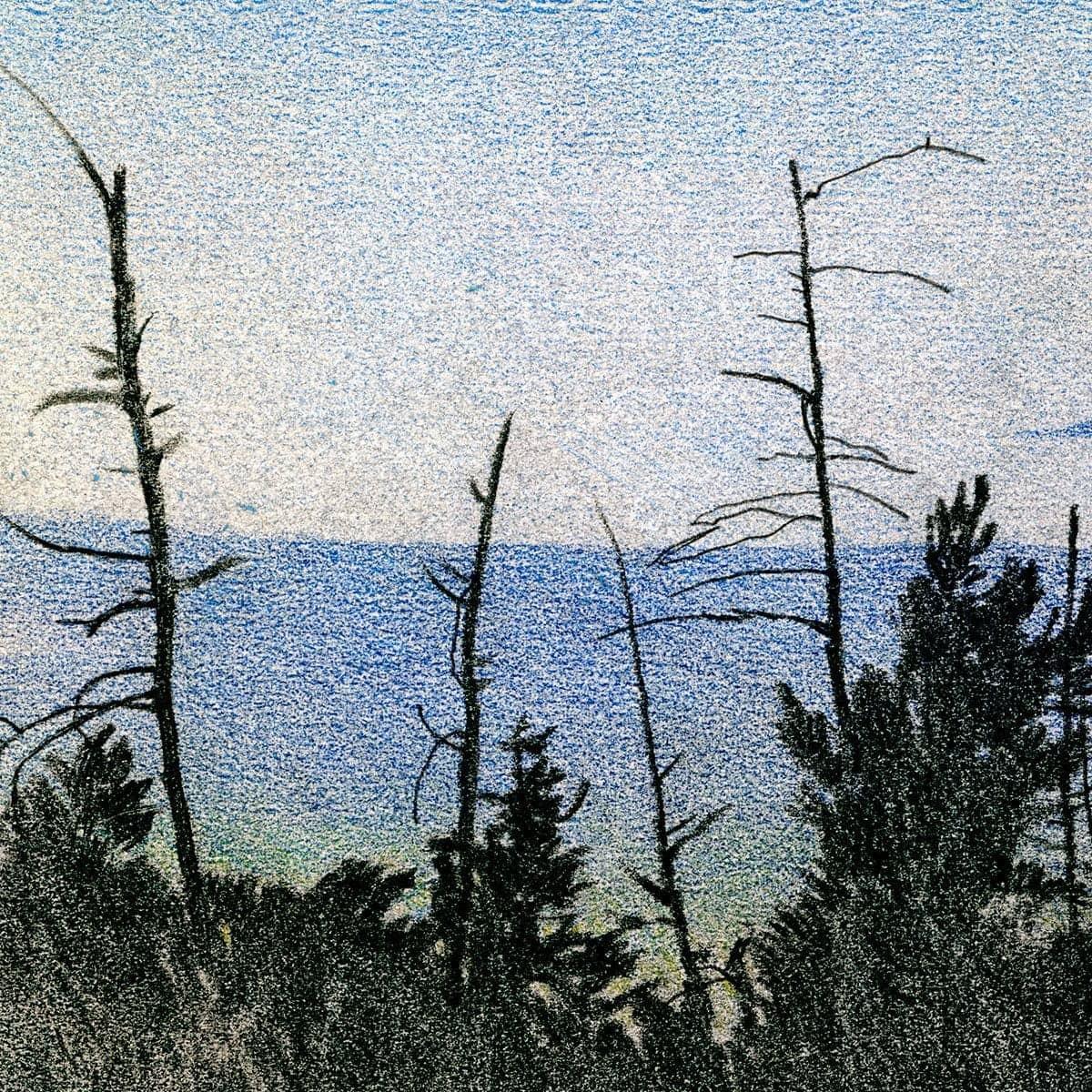 Over Twilight - Framed Print | Artwork by Glen Loates