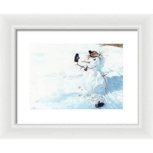 Season's Greetings - Framed Print | Artwork by Glen Loates
