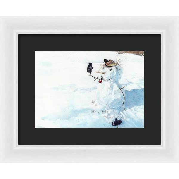 Season's Greetings - Framed Print | Artwork by Glen Loates