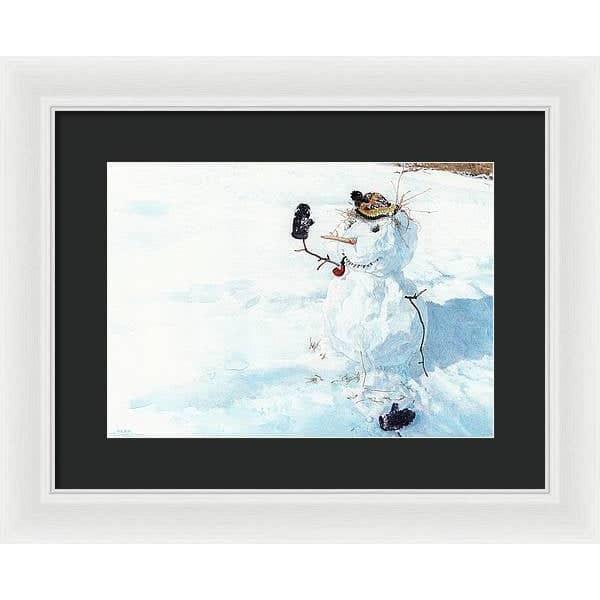 Season's Greetings - Framed Print | Artwork by Glen Loates