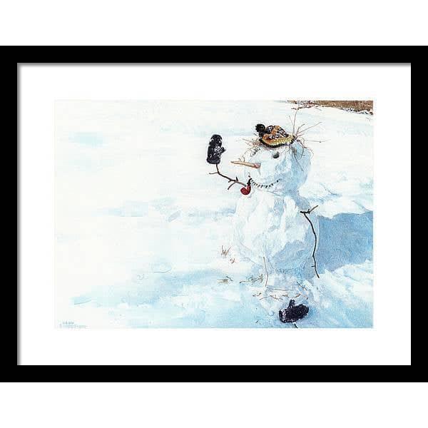 Season's Greetings - Framed Print | Artwork by Glen Loates
