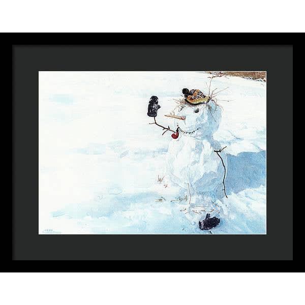 Season's Greetings - Framed Print | Artwork by Glen Loates