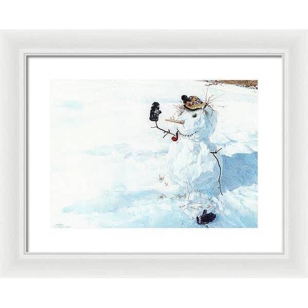 Season's Greetings - Framed Print | Artwork by Glen Loates