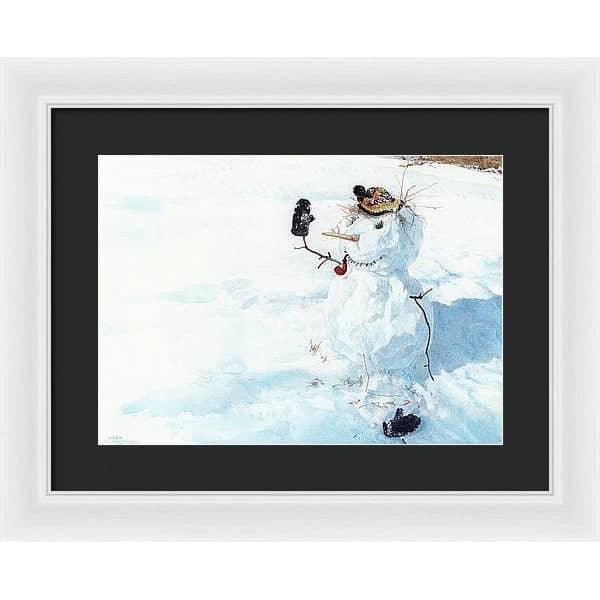 Season's Greetings - Framed Print | Artwork by Glen Loates